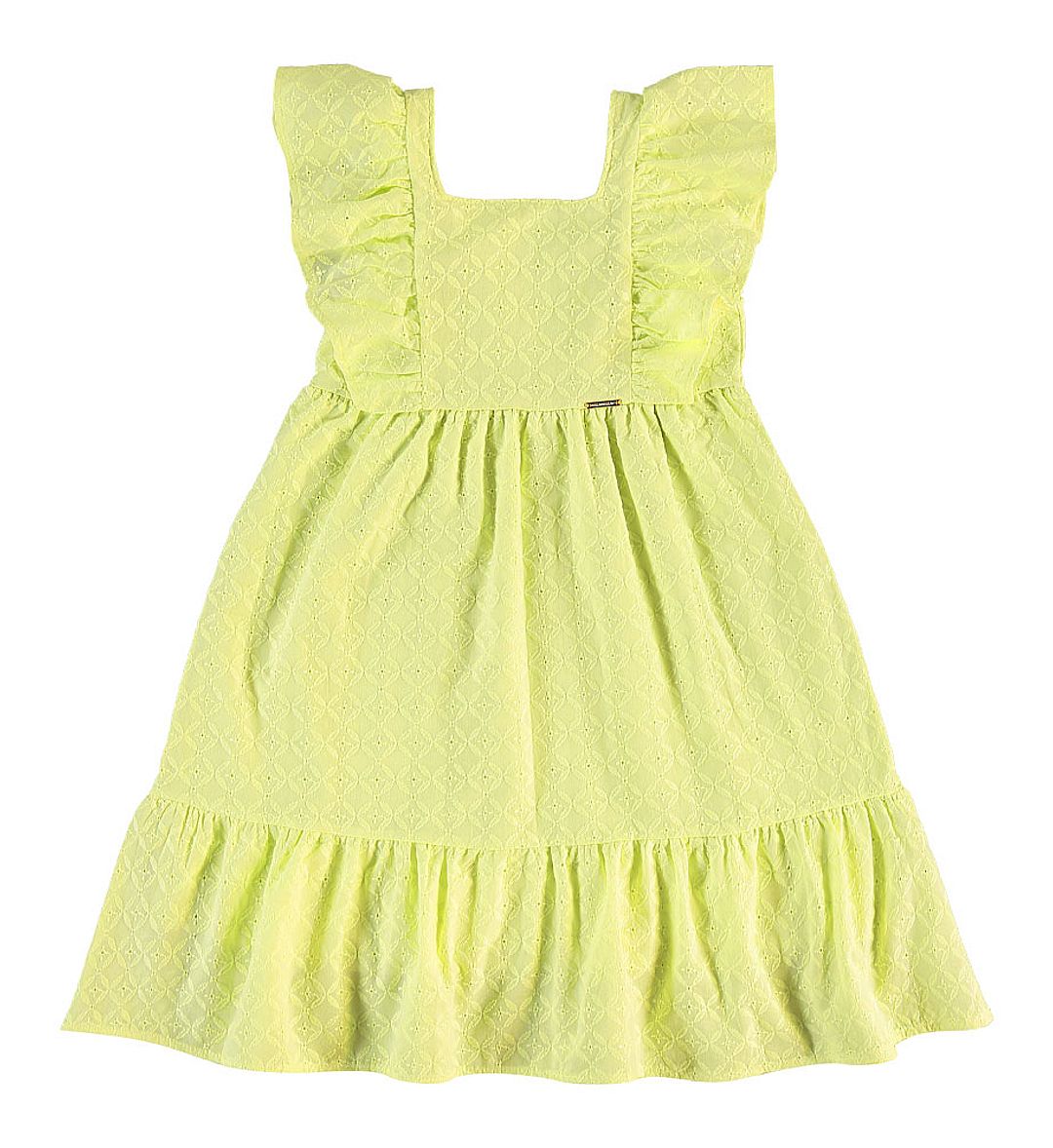 Vestido Verde Infantil Pulla Bulla Menina - 53817-1344
