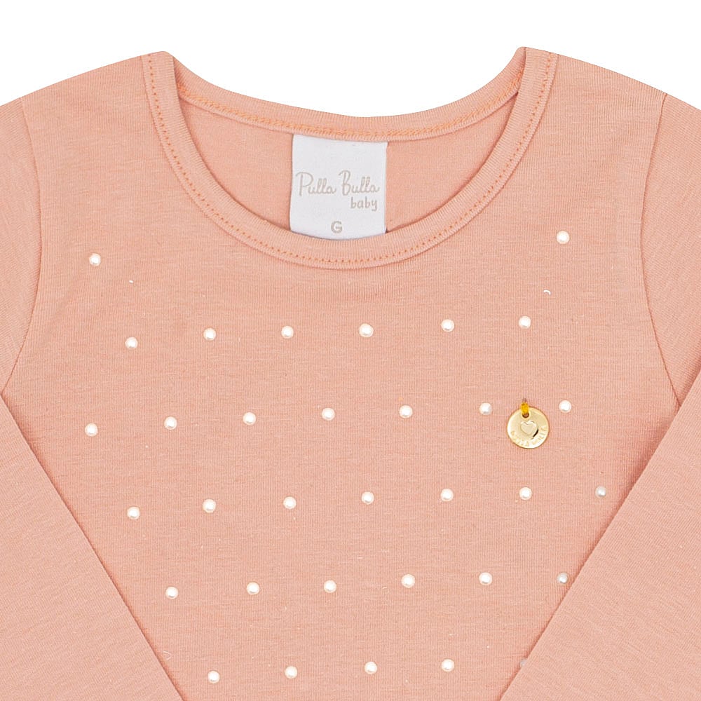 Conjunto Bebe Menina - Rosa - 52618-1299