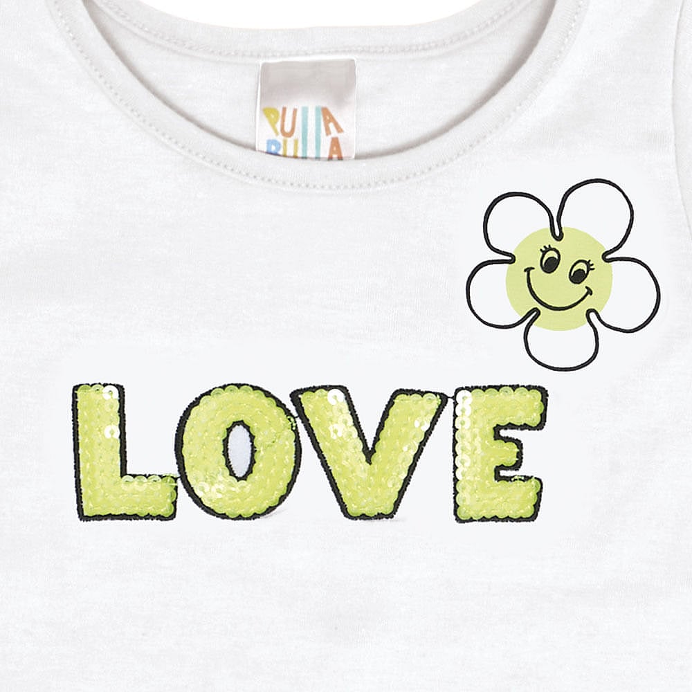 Conjunto Bebê Menina - Branco - 47614-3