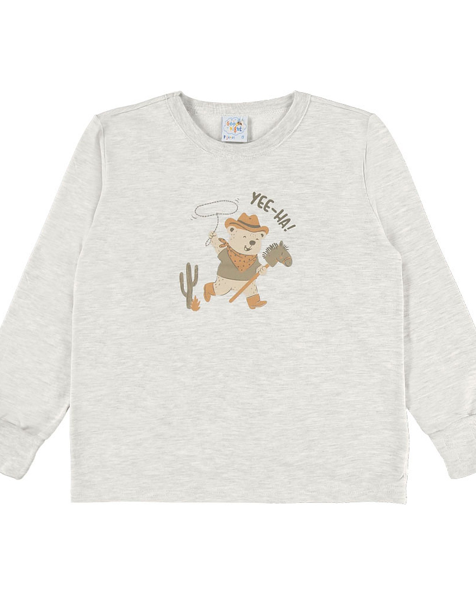 Pijama Mescla Infantil Pulla Bulla Menino - 200971-60