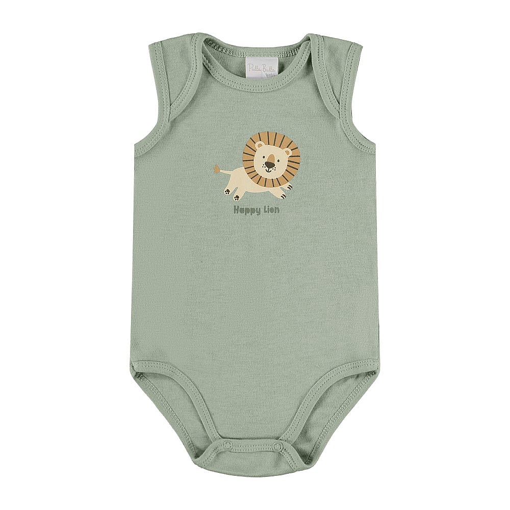 Conjunto Verde Bebe Pulla Bulla Menino - 55563-1479