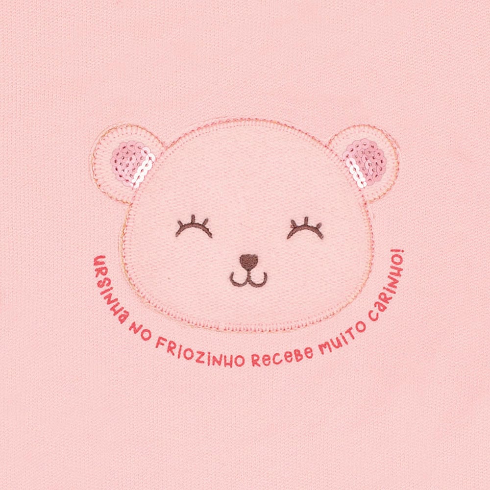Conjunto Bebe Menina - Rosa - 52626-11