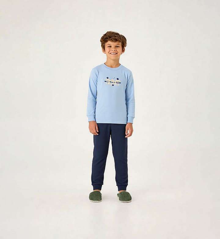 Pijama Azul Juvenil Pulla Bulla Menino - 200981-904