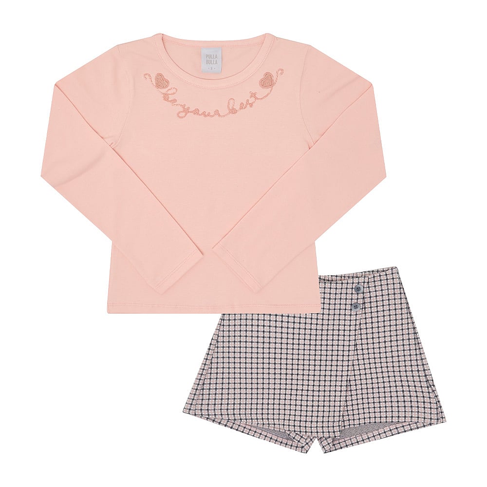 Conjunto Infantil Menina - Rose - 50324-11