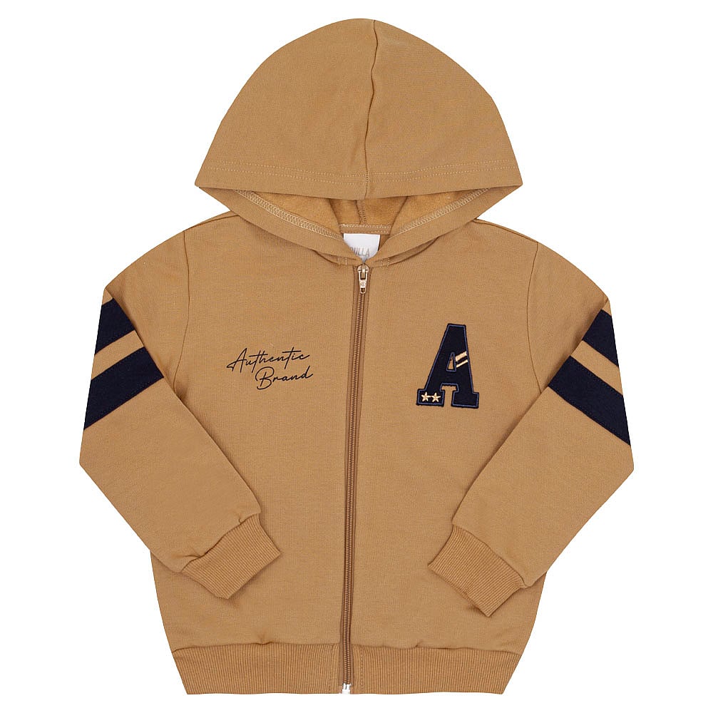 Conjunto Primeiros Passos Menino - Marrom - 52784-922