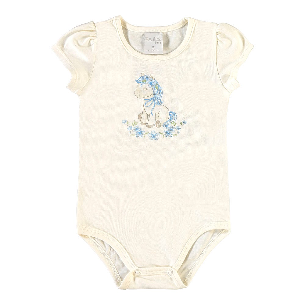Conjunto Bege Bebe Pulla Bulla Menina - 55516-1448