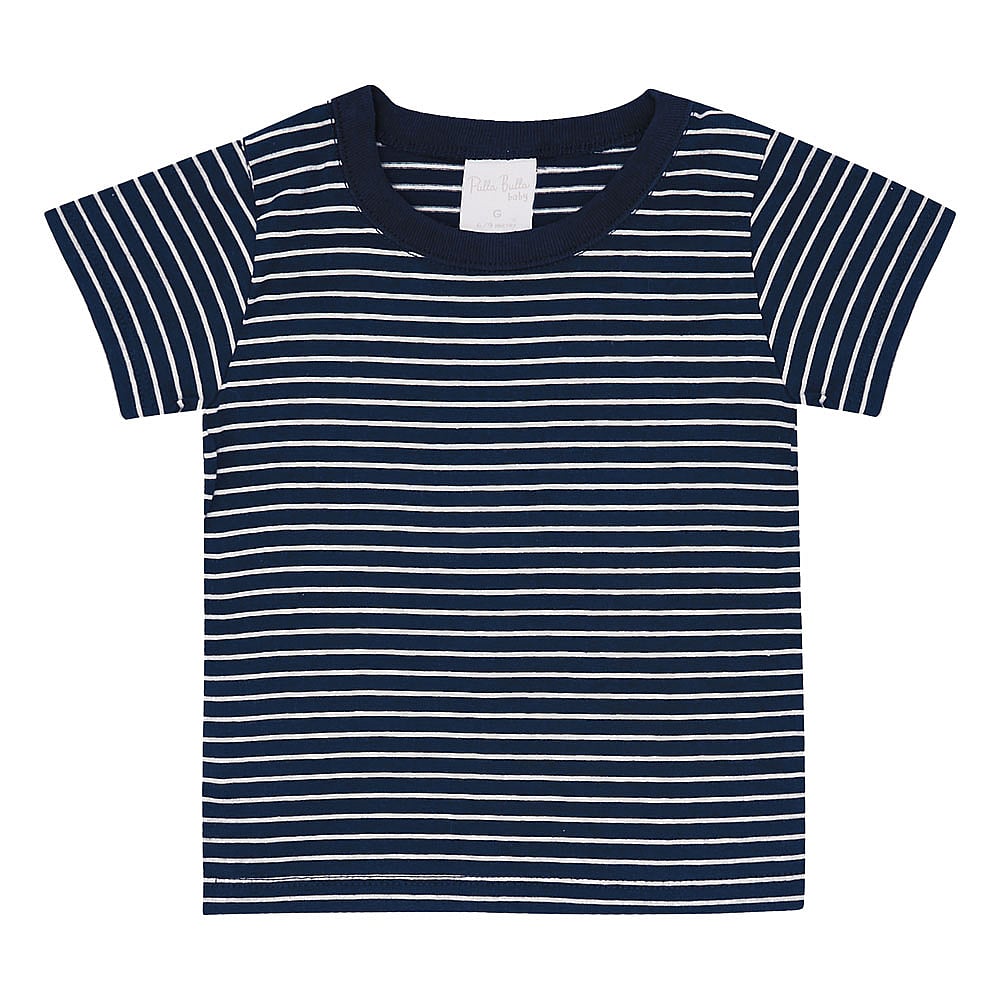 Conjunto Bebê Menino - Listrado Marinho - 48662-56