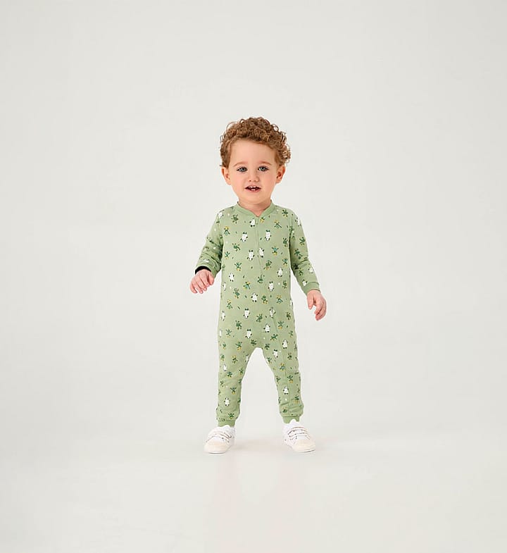 Macacao Verde Bebe Pulla Bulla Menino - 200950-1400