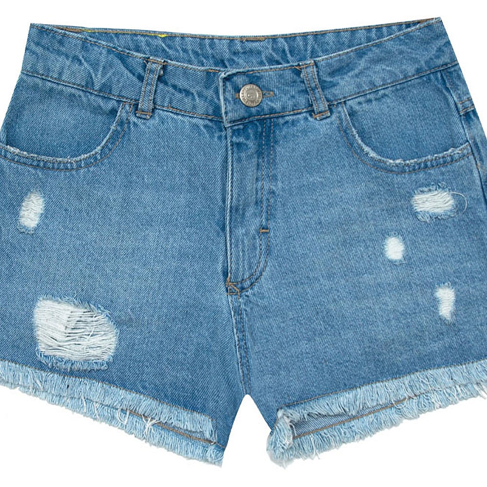 Shorts Juvenil Menina - Jeans - 49411-1267