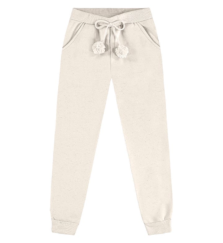 Calça Natural Infantil Pulla Bulla Menina - 55323-1331