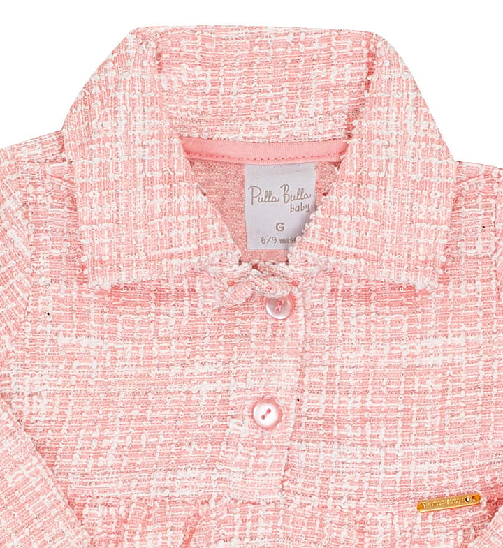 Vestido Bebe Menina - Rosa - 52617-11