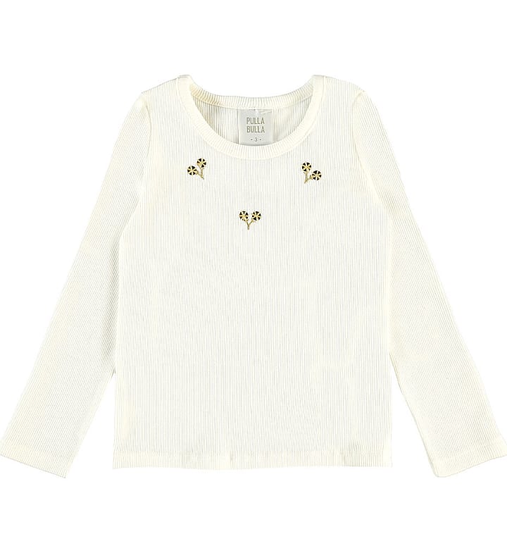 Blusa Bege Primeiros Passos Pulla Bulla Menina - 55213-1271