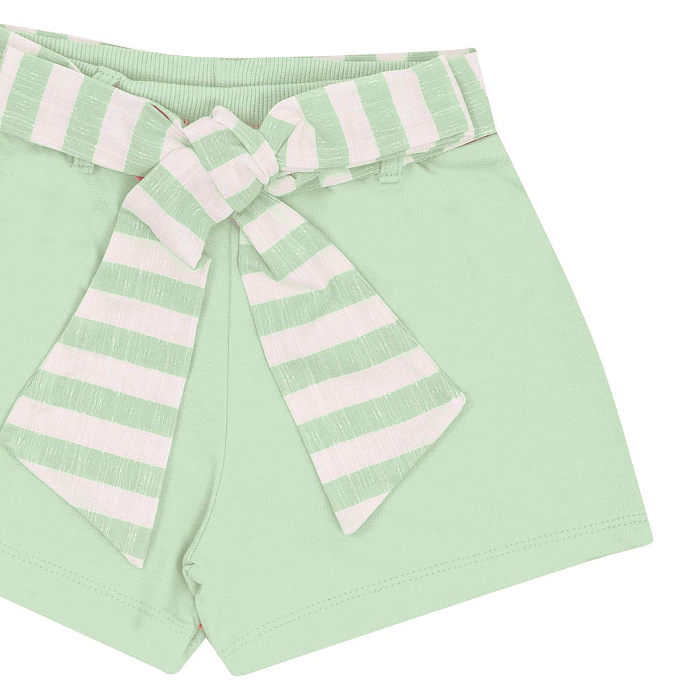 Conjunto Verde Primeiros Passos Pulla Bulla Menina - 53326-1262