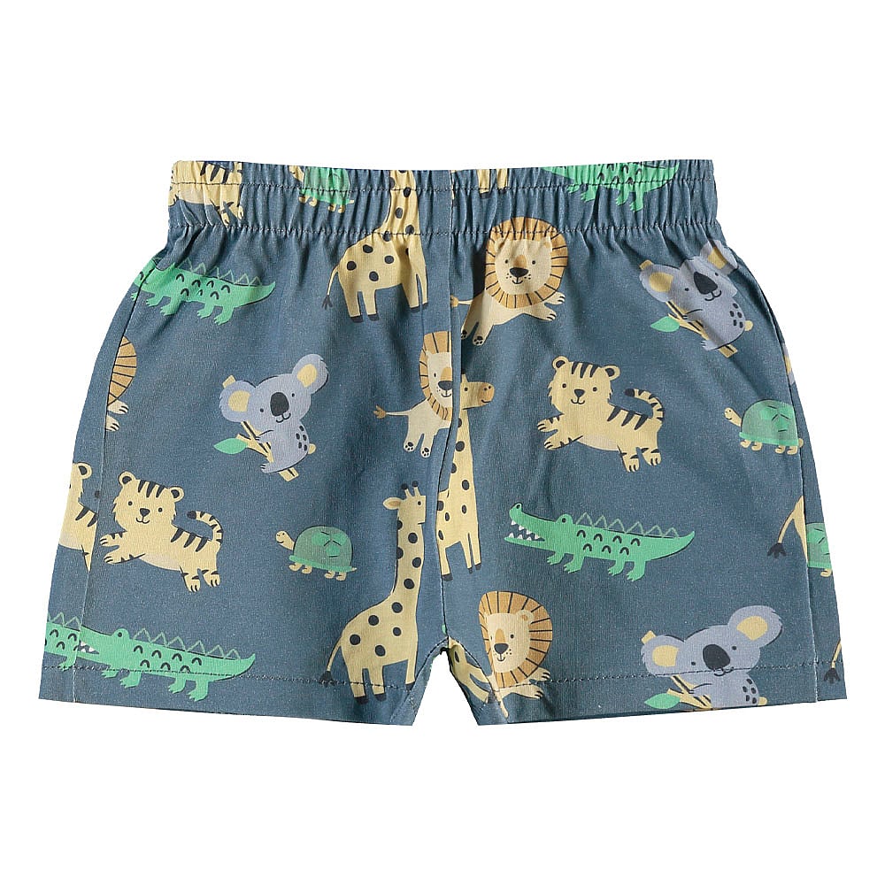 Conjunto Azul Bebe Pulla Bulla Menino - 55563-1446
