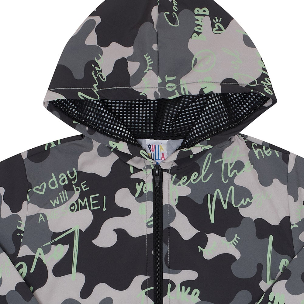 Jaqueta Infantil Menina - Sublimado Militar - 47410-1142