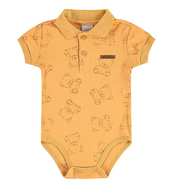 Body Bege Bebe Pulla Bulla Menino - 53654-595