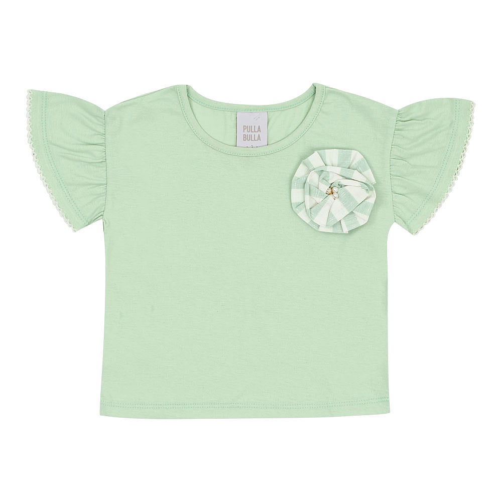 Conjunto Verde Primeiros Passos Pulla Bulla Menina - 53326-1262
