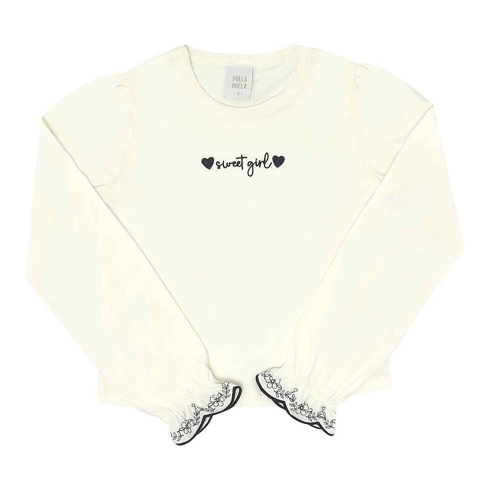 Conjunto Infantil Menina - Off White - 50326-1271