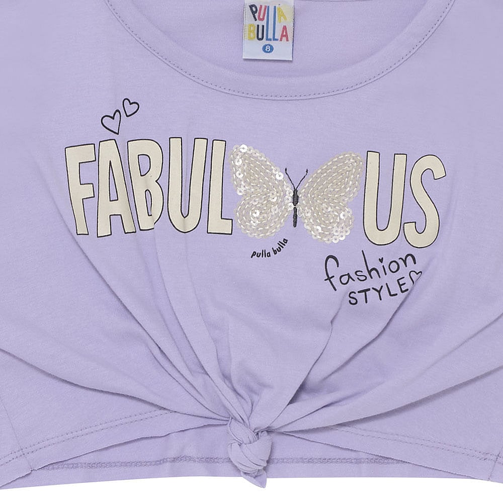 Conjunto Infantil Menina - Lilas - 47820-472