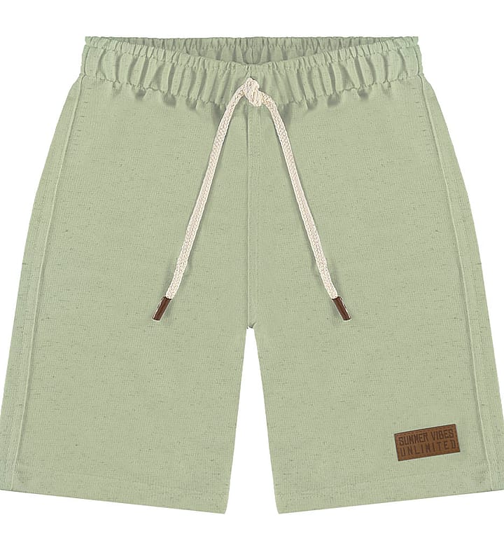 Bermuda Verde Infantil Pulla Bulla Menino - 53863-1262