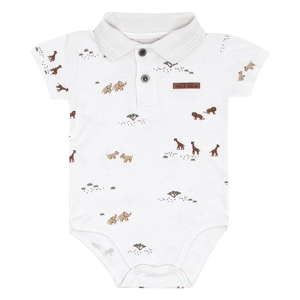 Conjunto Bebê Menino - Branco - 52170-3