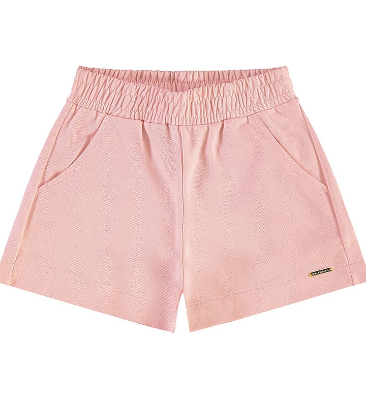 Short Rosa Infantil Pulla Bulla Menina - 53808-11