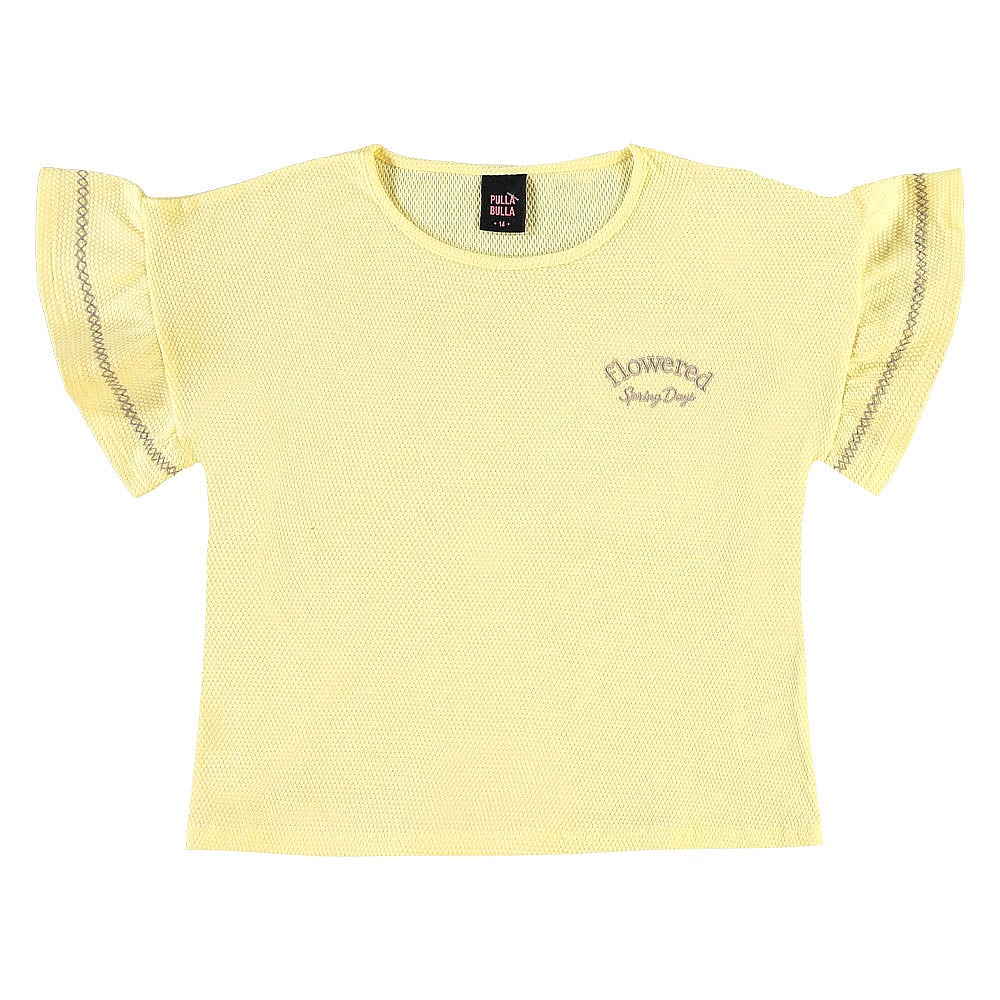 Conjunto Amarelo Juvenil Pulla Bulla Menina - 55826-1403