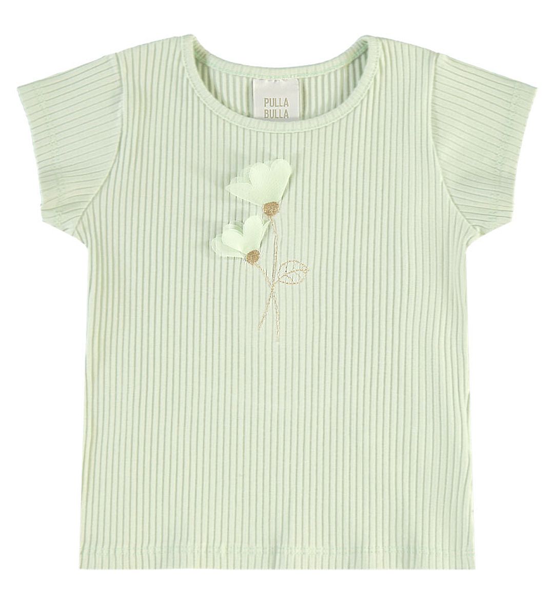 Blusa Verde Primeiros Passos Pulla Bulla Menina - 53703-1262