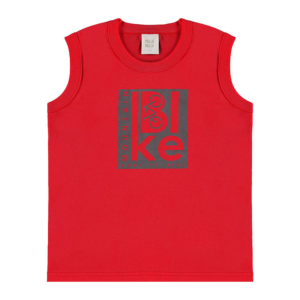 Conjunto Vermelho Infantil Pulla Bulla Menino - 55771-1485
