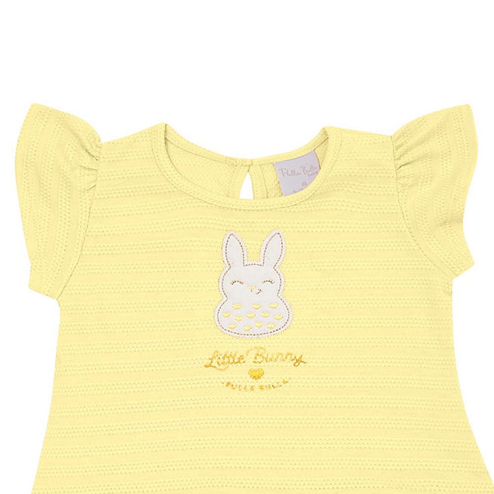 Macacão Bebê Menina - Amarelo - 49105-4