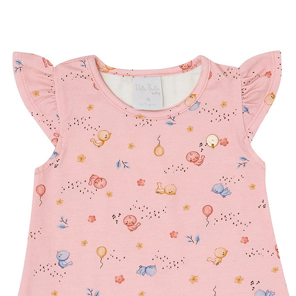 Conjunto Bebê Menina - Digital Rosê - 49122-1123
