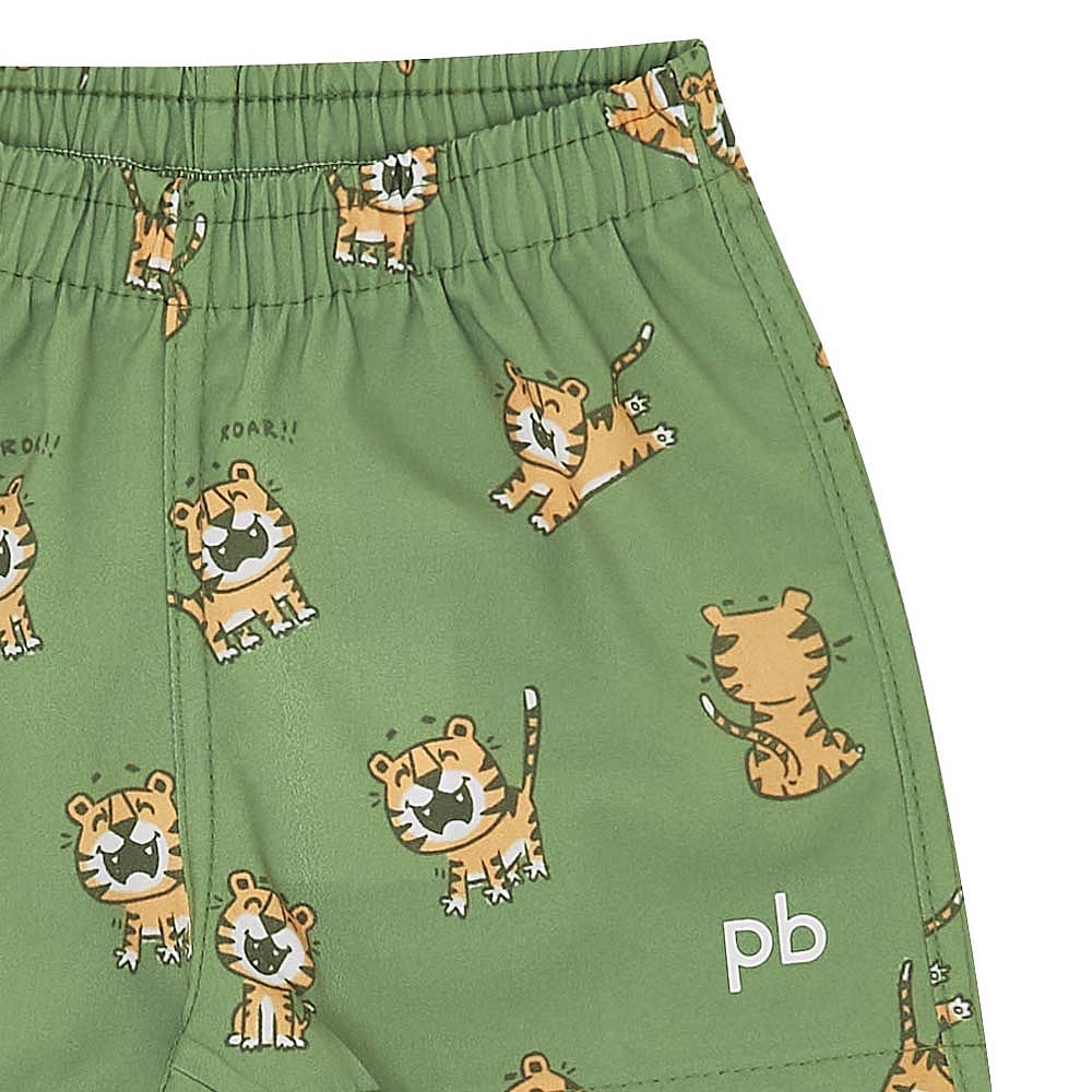 Shorts Bebê Menino - Sublimado Oliva - 49158-1286