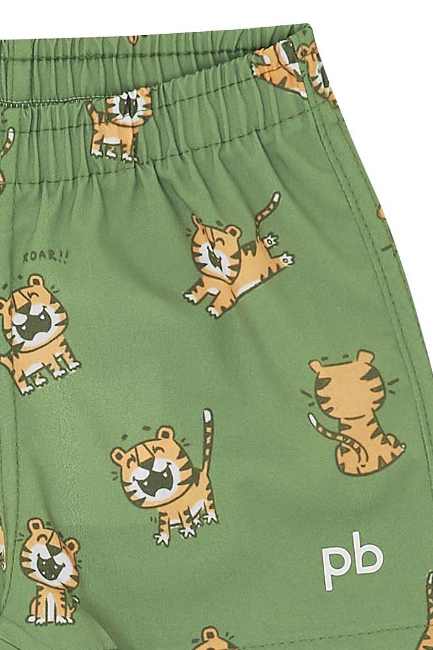 Shorts Bebê Menino - Sublimado Oliva - 49158-1286