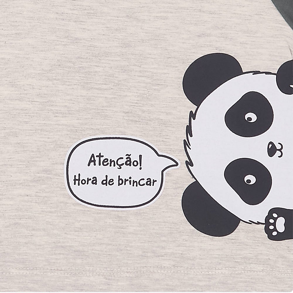 Camiseta Bebê Menino - Mescla Banana - 50154-60