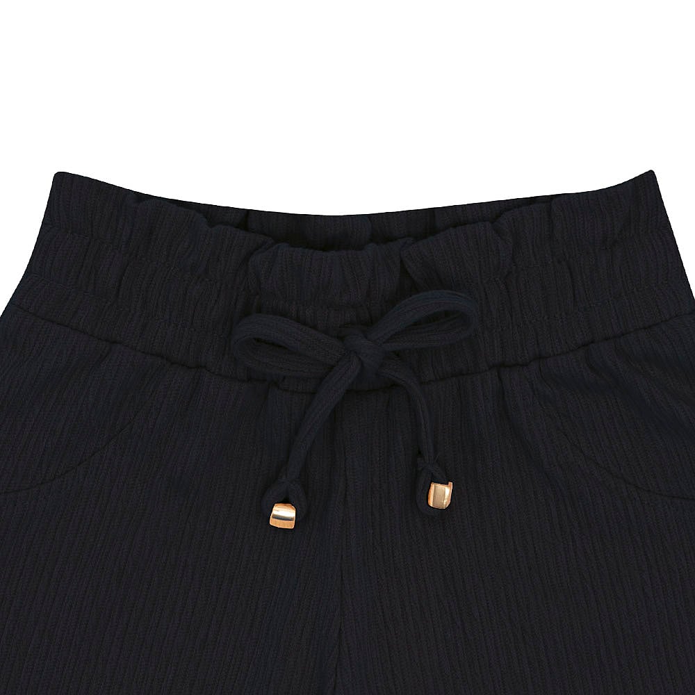 Short Primeiros Passos Menina - Preto - 52205-51