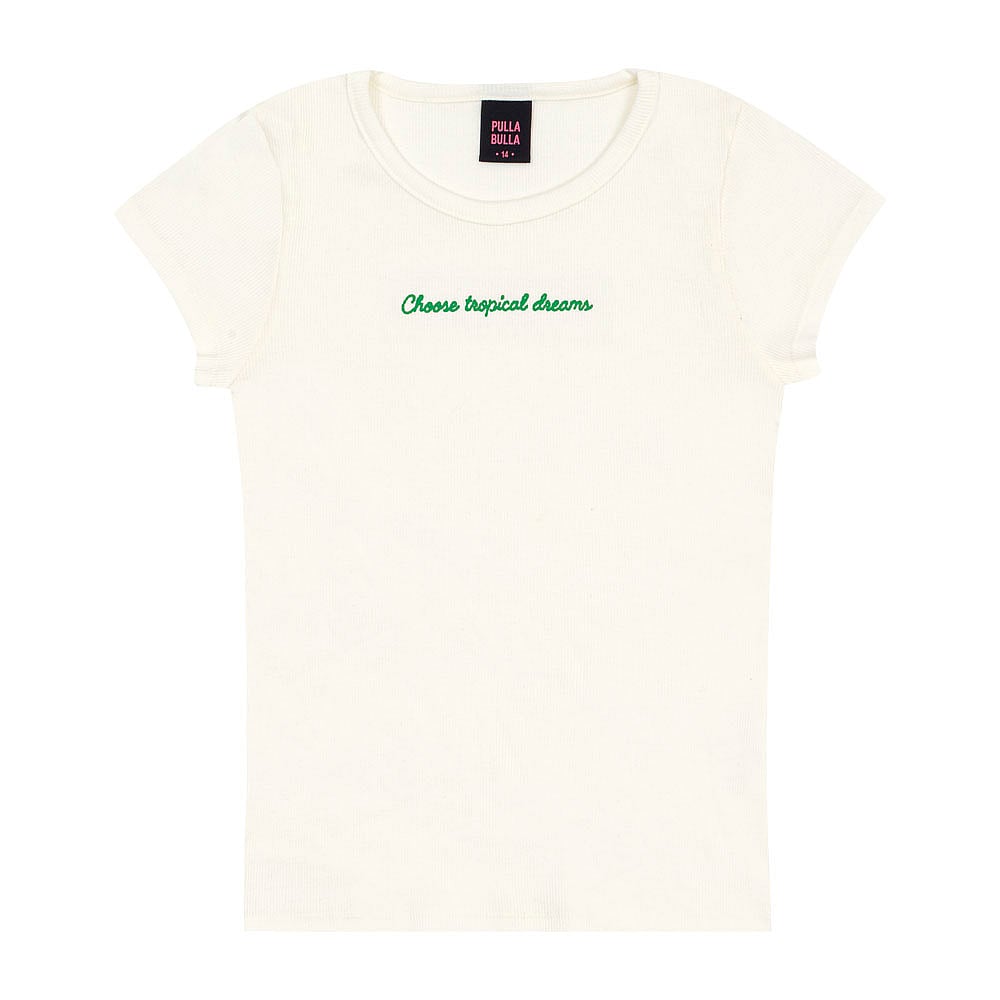 Conjunto Bege e Verde Juvenil Pulla Bulla Menina - 53527-1378