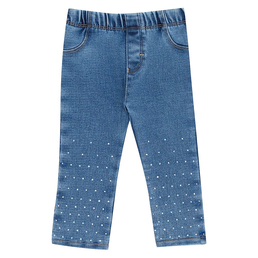 Calça Bebe Menina - Jeans- 52614-1125