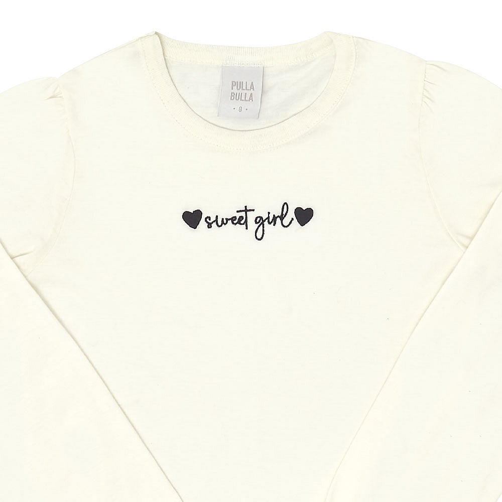 Conjunto Infantil Menina - Off White - 50326-1271