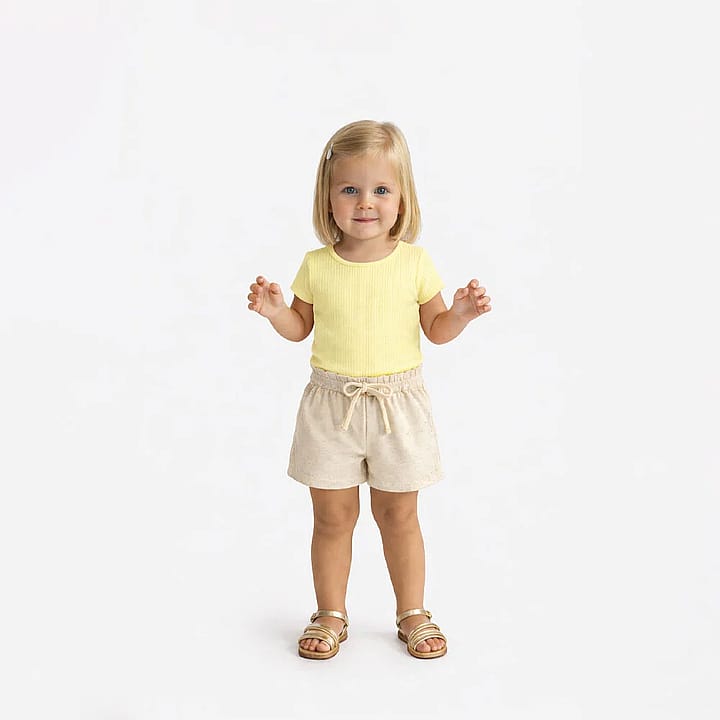 Blusa Amarelo Primeiros Passos Pulla Bulla Menina - 55603-1407