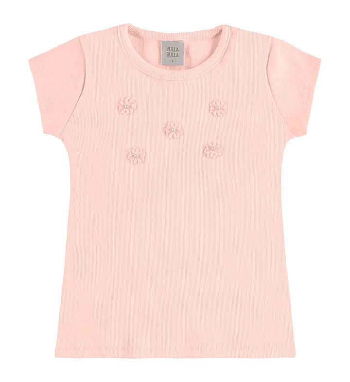 Blusa Rosê Infantil Pulla Bulla Menina - 55704-11
