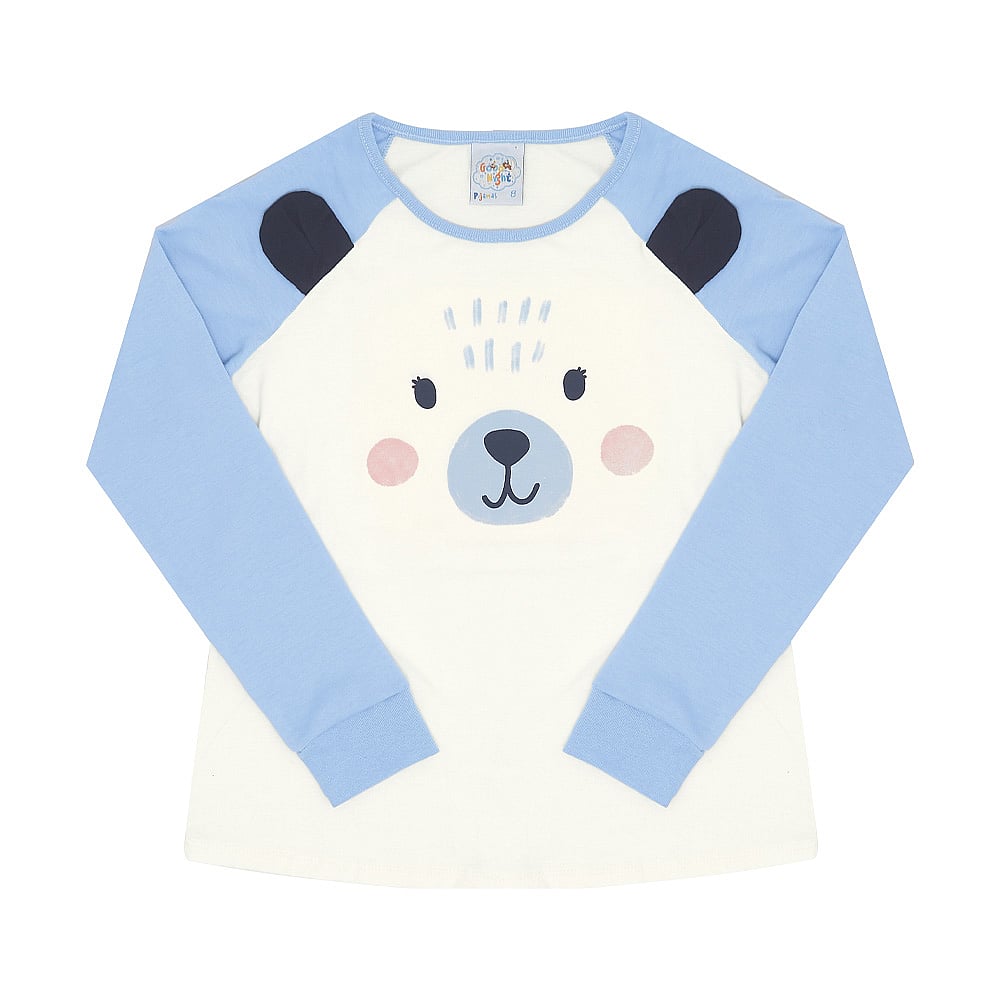 Pijama Primeiros Passos Menina - Off White - 200502-1271