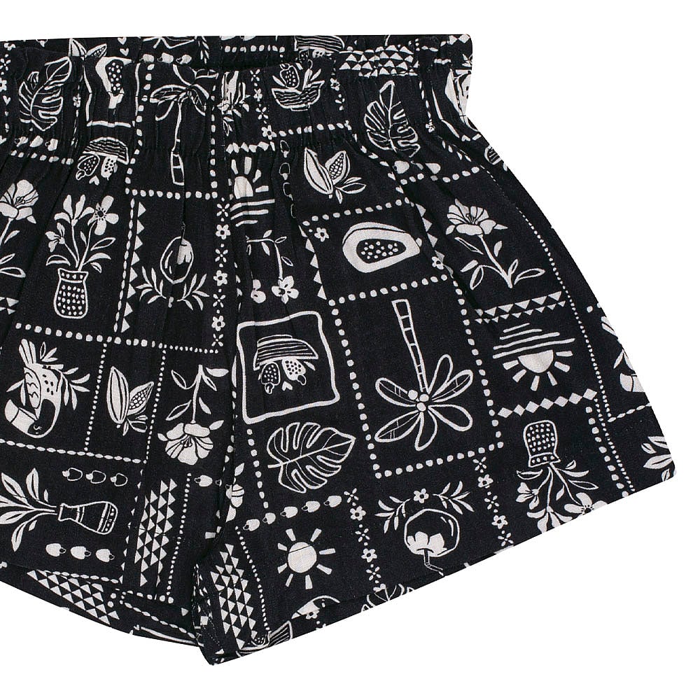 Conjunto Preto Infantil Pulla Bulla Menina - 53432-51