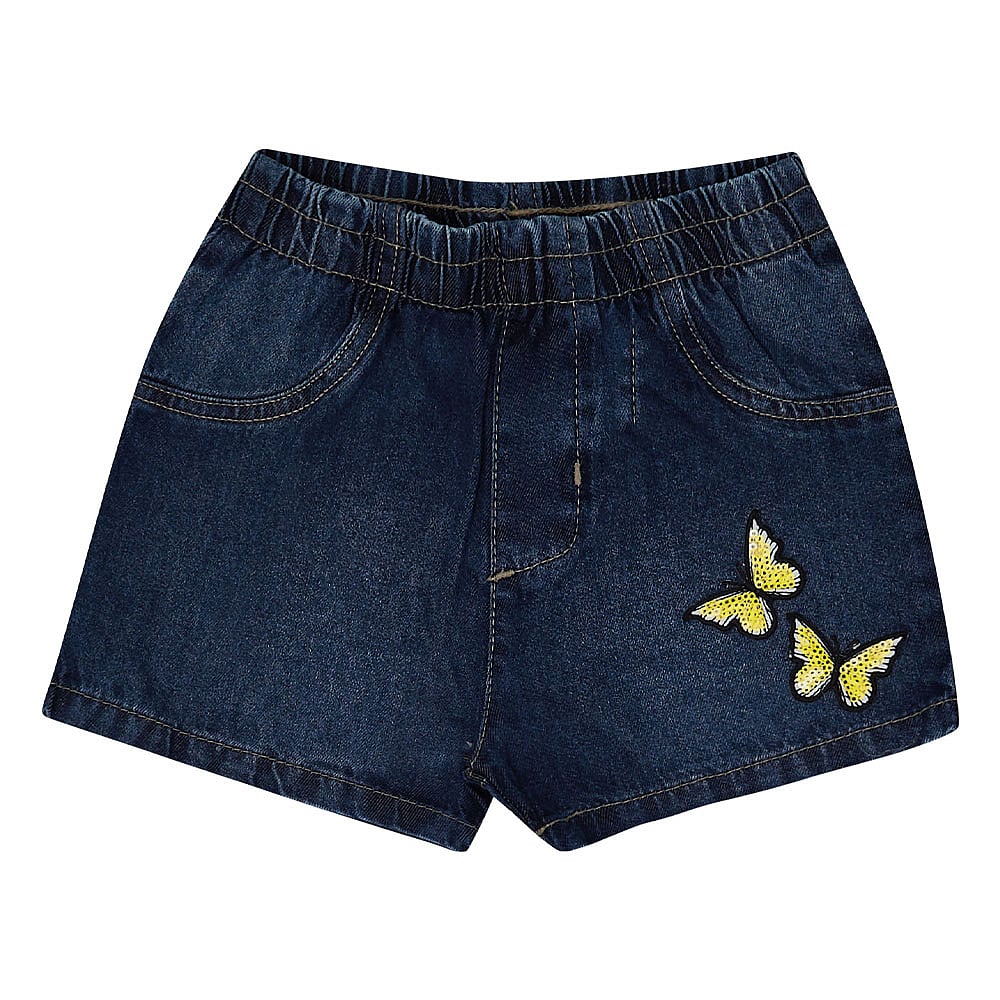 Conjunto Primeiros Passos Menina - Amarelo - 49216-4