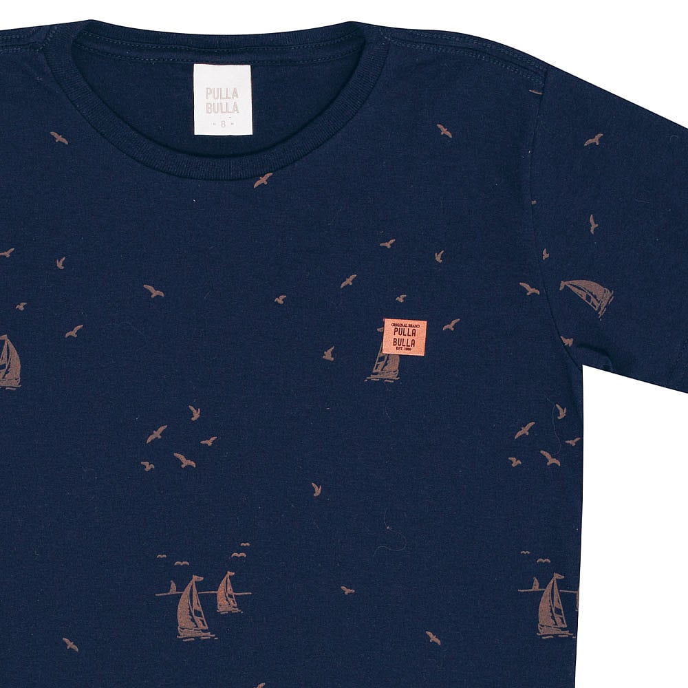 Camiseta Infantil Menino - Marinho - 50760-58