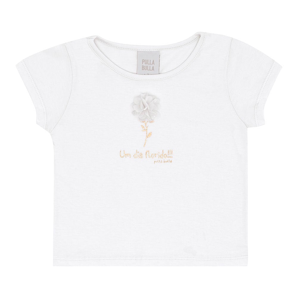 Conjunto Primeiros Passos Menina - Branco - 52219-3