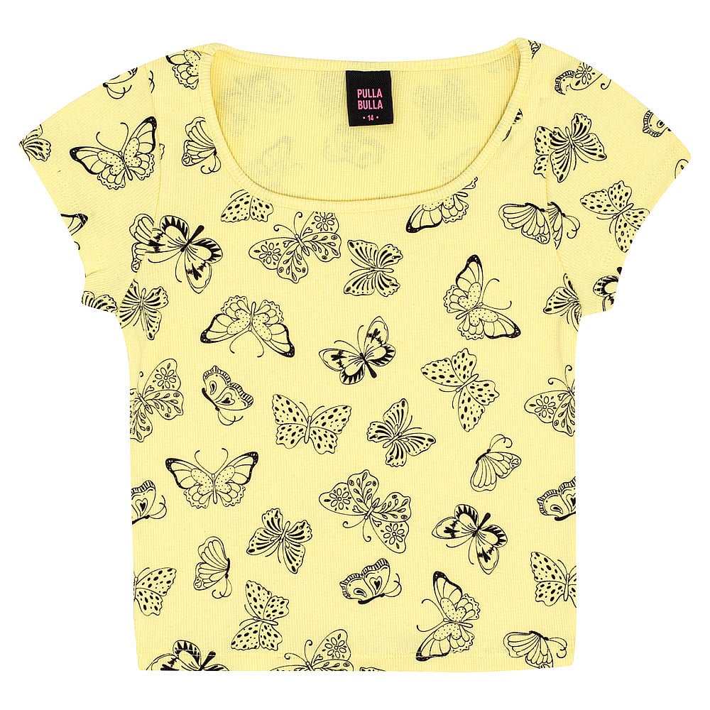 Conjunto Juvenil Menina - Amarelo - 50828-4