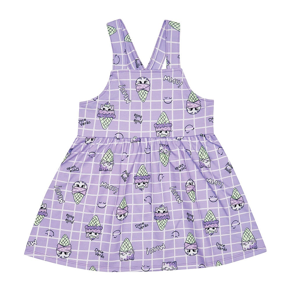 Conjunto Primeiros Passos Menina - Sublimado Lilás - 48308-1231