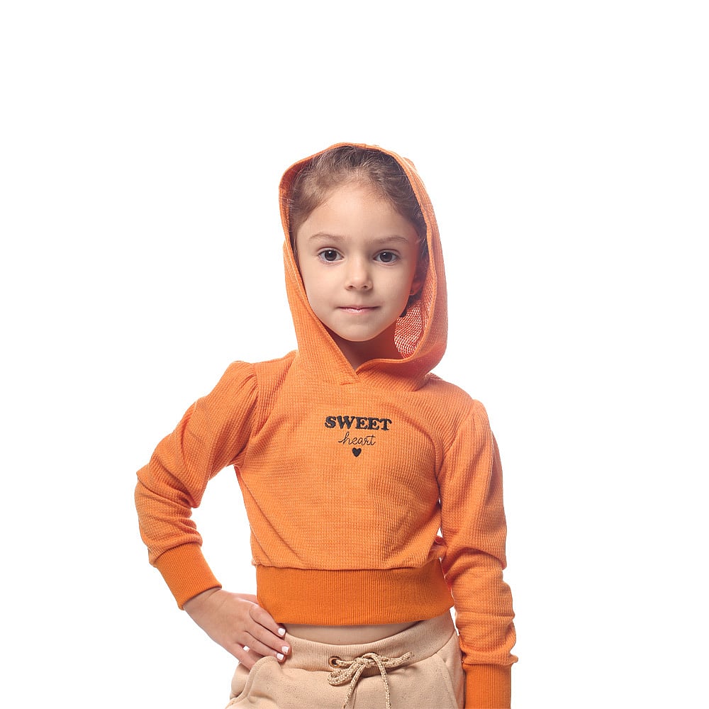 Blusa Infantil Menina - Ferrugem - 50305-1086