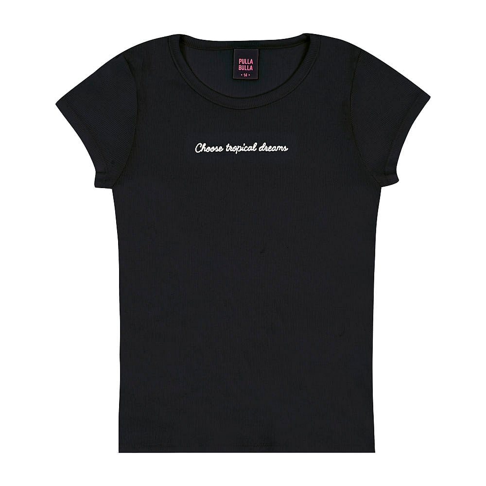 Conjunto Preto Juvenil Pulla Bulla Menina - 53527-51