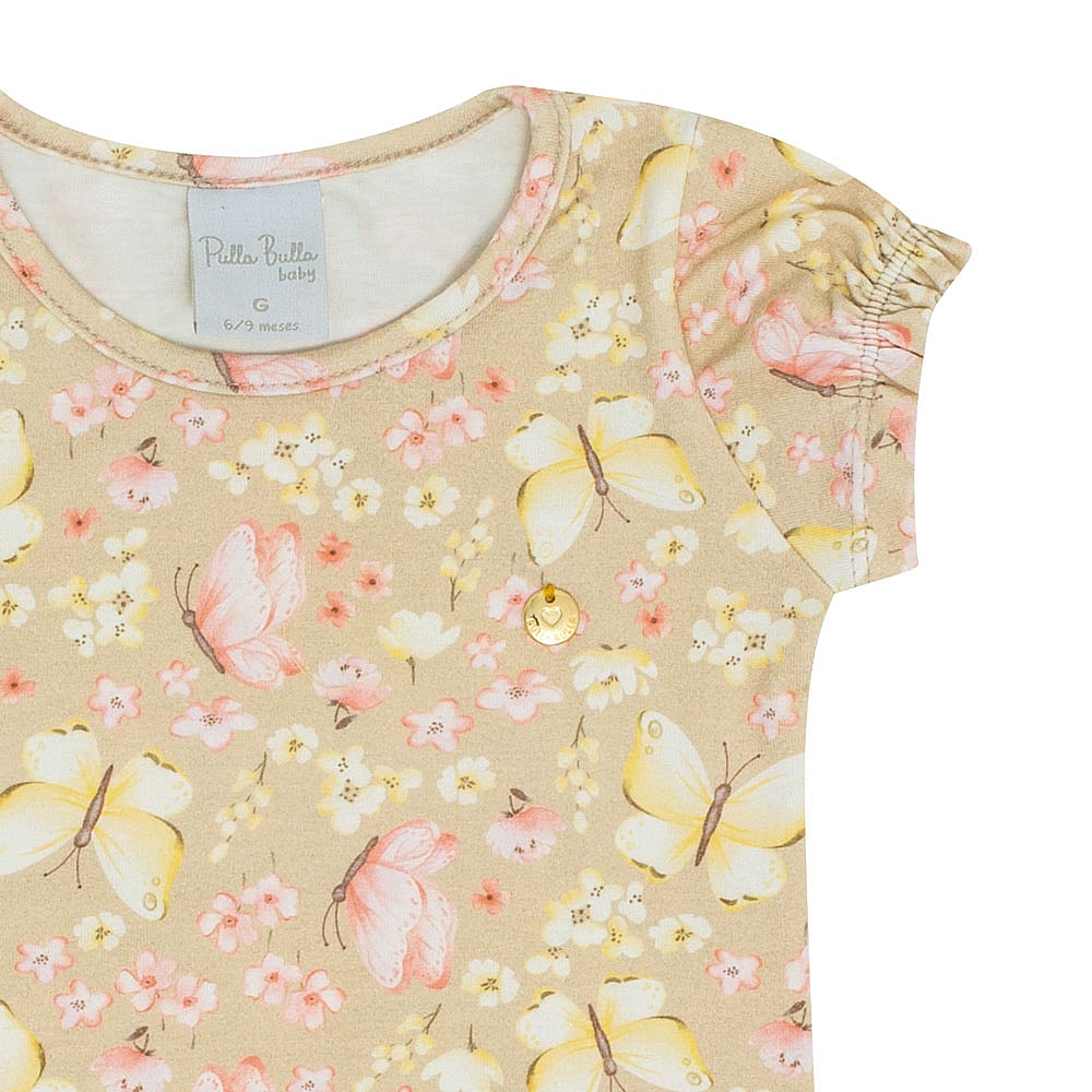 Conjunto Bebê Menina - Digital Areia - 50519-1307